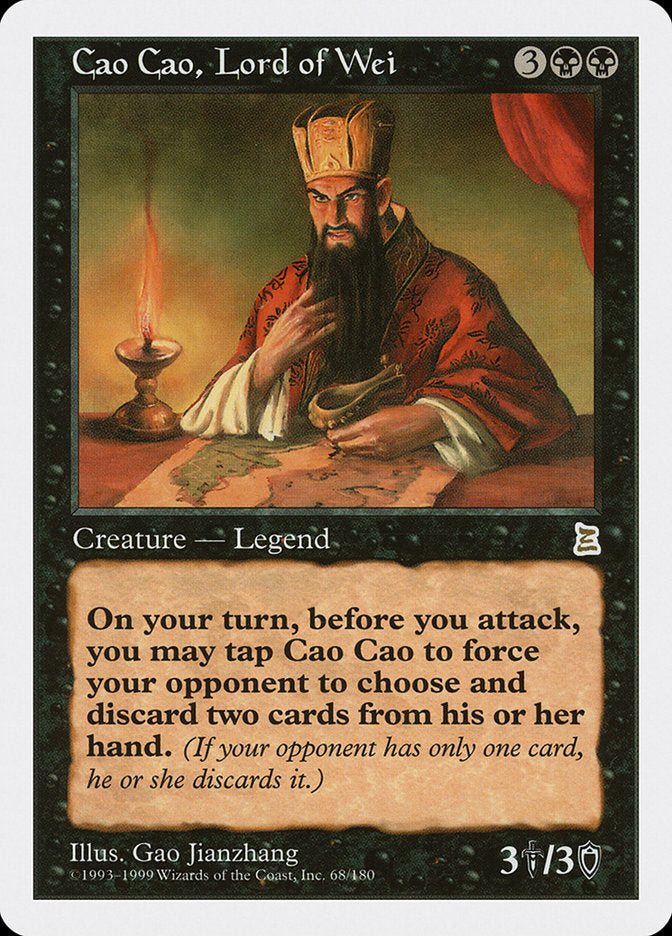 Cao Cao, Lord of Wei [Portal Three Kingdoms] | Tables and Towers