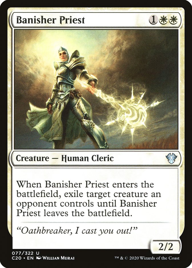 Banisher Priest [Commander 2020] | Tables and Towers