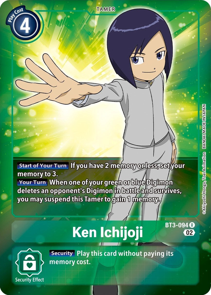 Ken Ichijoji [BT3-094] (Alternate Art) [Starter Deck: Ragnaloardmon] | Tables and Towers