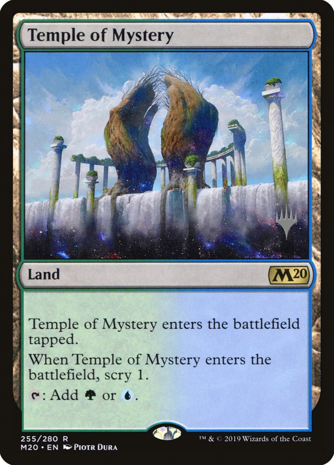 Temple of Mystery (Promo Pack) [Core Set 2020 Promos] | Tables and Towers