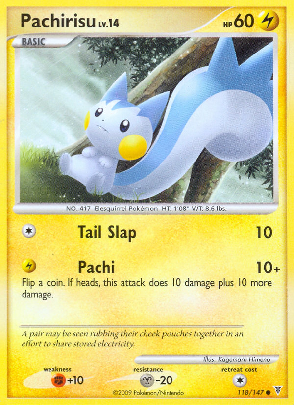 Pachirisu (118/147) [Platinum: Supreme Victors] | Tables and Towers