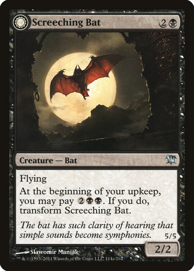 Screeching Bat // Stalking Vampire [Innistrad] | Tables and Towers