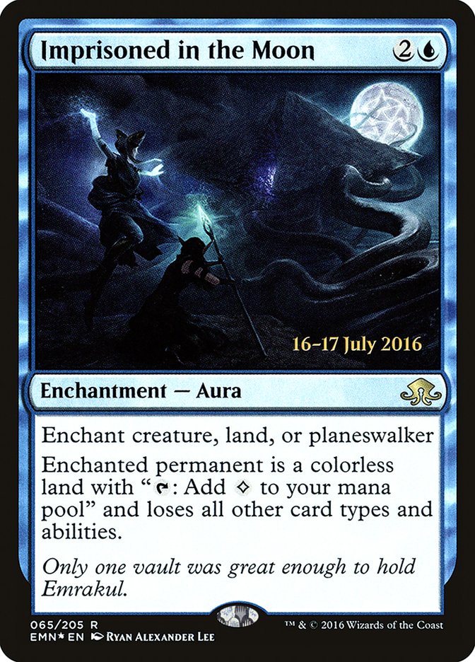 Imprisoned in the Moon [Eldritch Moon Prerelease Promos] | Tables and Towers