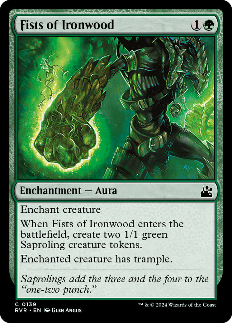Fists of Ironwood [Ravnica Remastered] | Tables and Towers