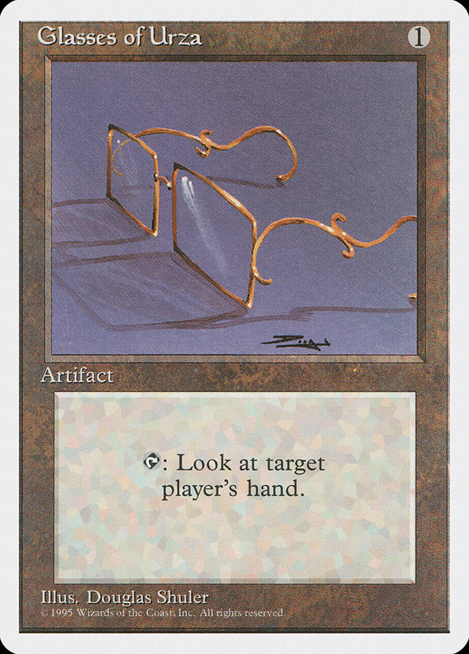 Glasses of Urza [Fourth Edition] | Tables and Towers