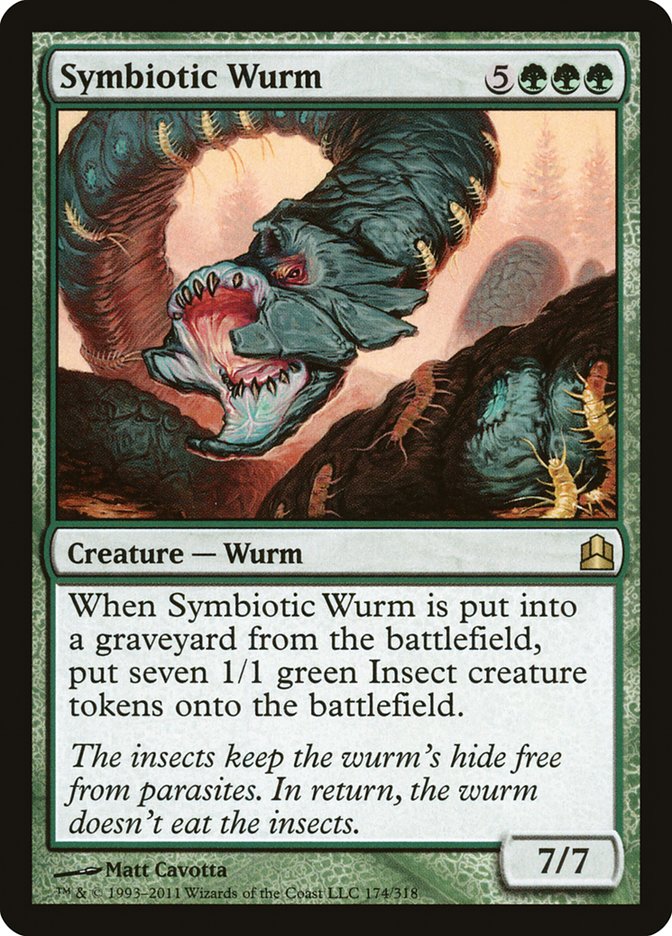 Symbiotic Wurm [Commander 2011] | Tables and Towers