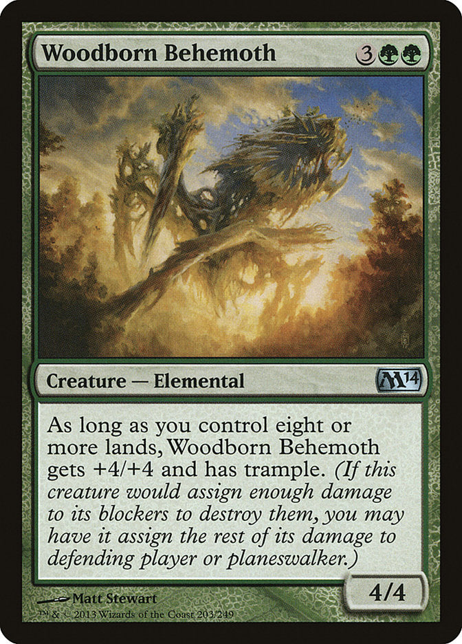 Woodborn Behemoth [Magic 2014] | Tables and Towers