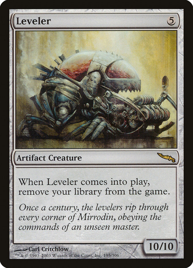 Leveler [Mirrodin] | Tables and Towers