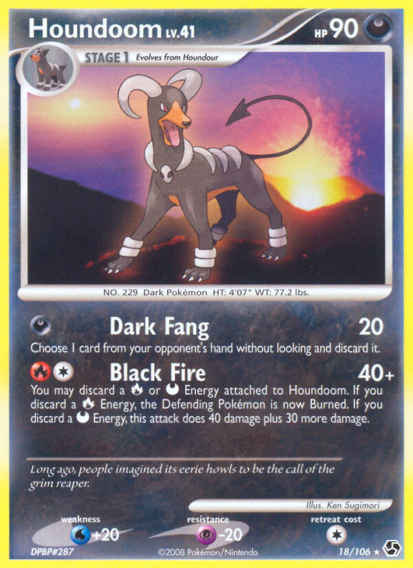 Houndoom (18/106) [Diamond & Pearl: Great Encounters] | Tables and Towers