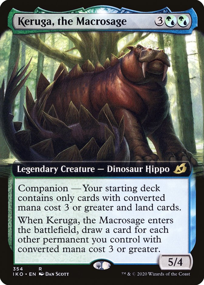 Keruga, the Macrosage (Extended Art) [Ikoria: Lair of Behemoths] | Tables and Towers