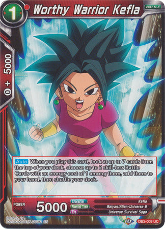 Worthy Warrior Kefla (DB2-009) [Divine Multiverse] | Tables and Towers