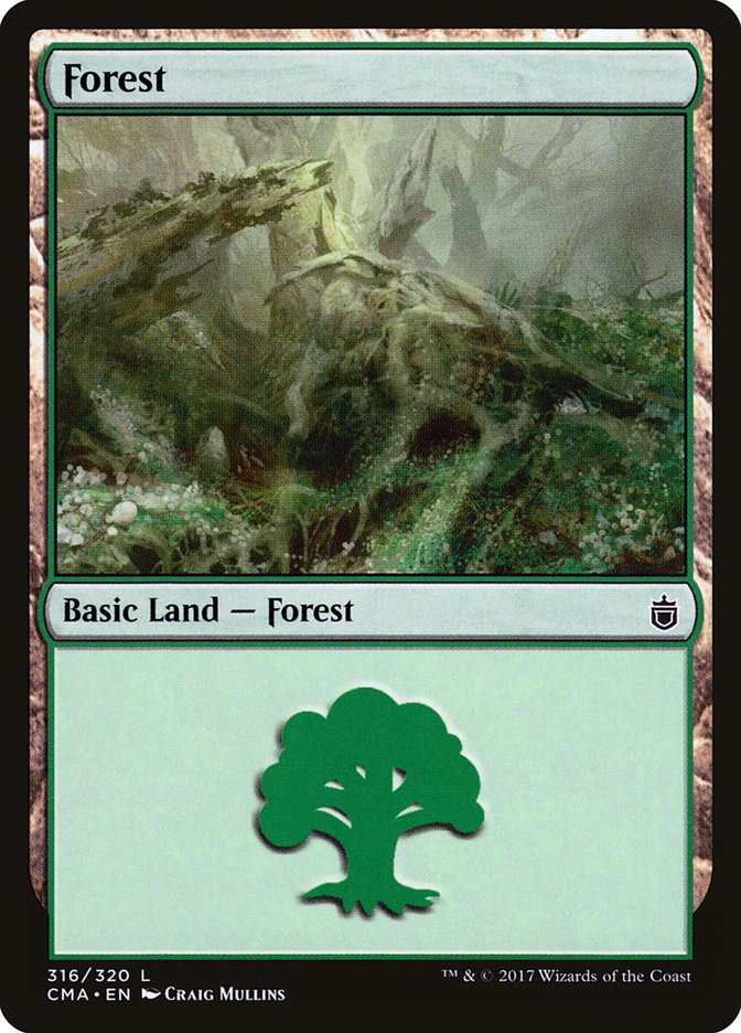 Forest (316) [Commander Anthology] | Tables and Towers