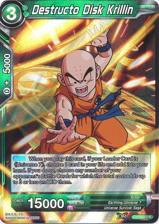 Destructo Disk Krillin (TB1-053) [The Tournament of Power] | Tables and Towers