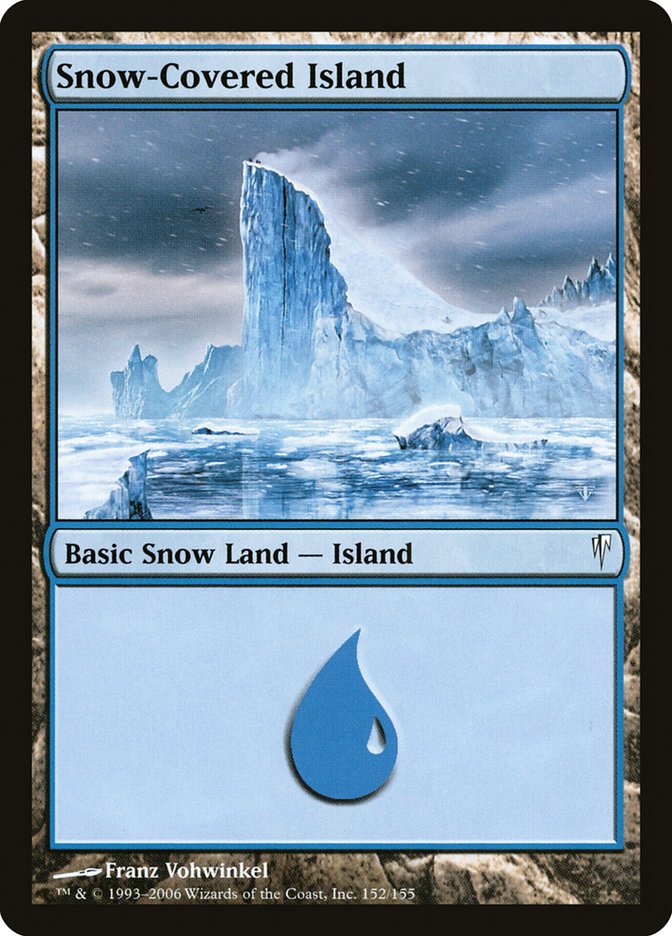 Snow-Covered Island [Coldsnap] | Tables and Towers