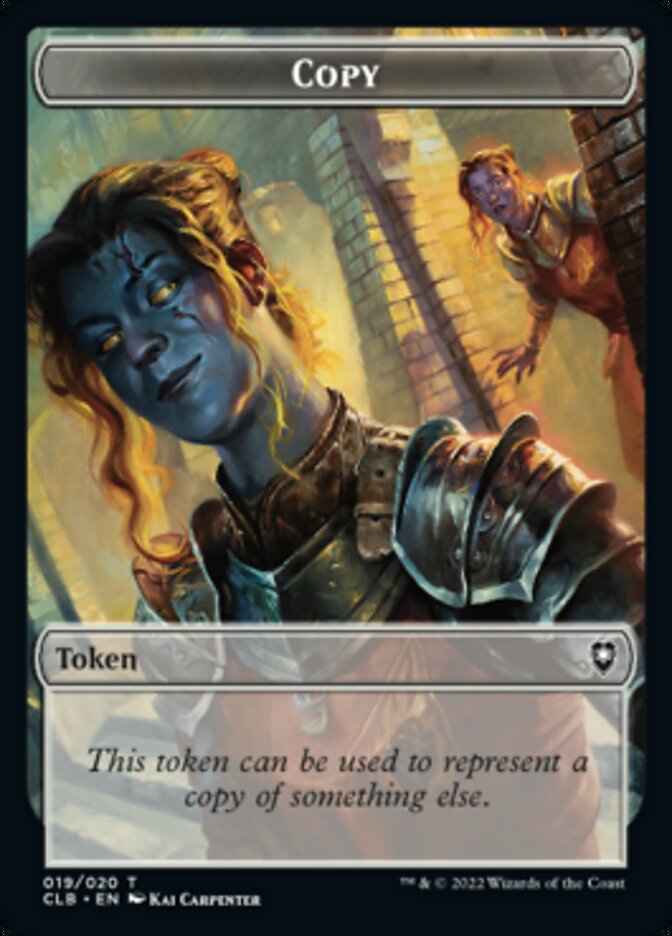 Copy Token [Commander Legends: Battle for Baldur's Gate Tokens] | Tables and Towers