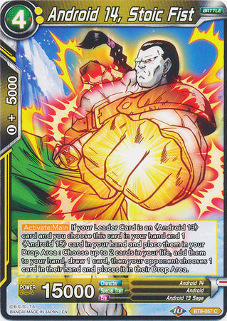 Android 14, Stoic Fist (BT9-057) [Universal Onslaught] | Tables and Towers