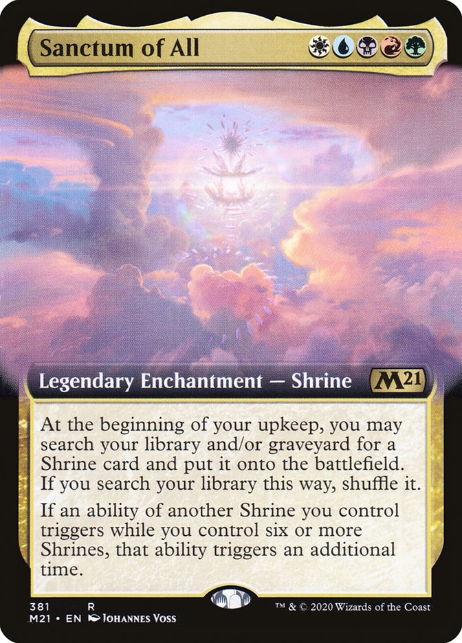 Sanctum of All (Extended Art) [Core Set 2021] | Tables and Towers