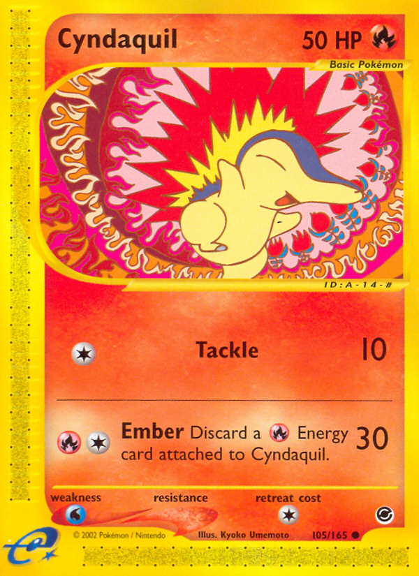 Cyndaquil (105/165) [Expedition: Base Set] | Tables and Towers