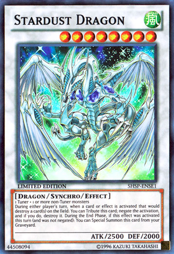 Stardust Dragon [SHSP-ENSE1] Super Rare | Tables and Towers