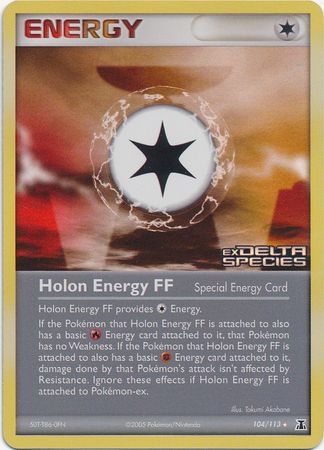 Holon Energy FF (104/113) (Stamped) [EX: Delta Species] | Tables and Towers