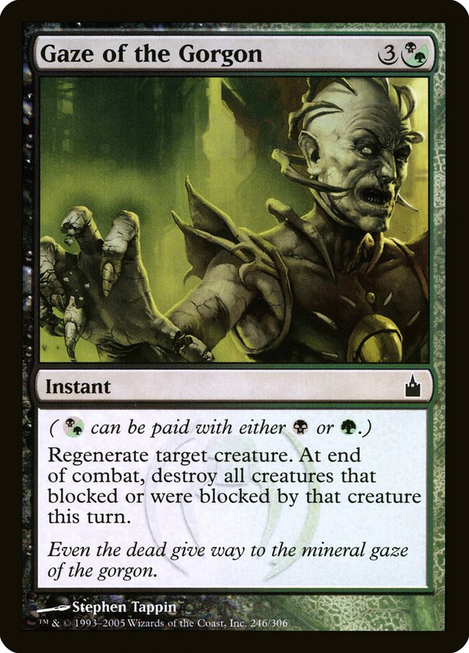 Gaze of the Gorgon [Ravnica: City of Guilds] | Tables and Towers