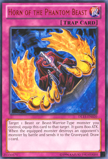 Horn of the Phantom Beast (Red) [DL15-EN020] Rare | Tables and Towers