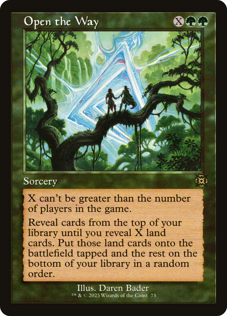 Open the Way (Retro) [March of the Machine: The Aftermath] | Tables and Towers