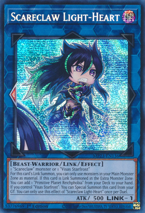 Scareclaw Light-Heart [MP23-EN136] Prismatic Secret Rare | Tables and Towers