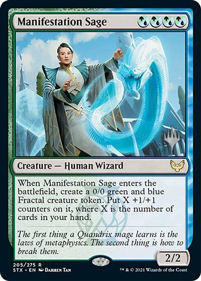 Manifestation Sage (Promo Pack) [Strixhaven: School of Mages Promos] | Tables and Towers