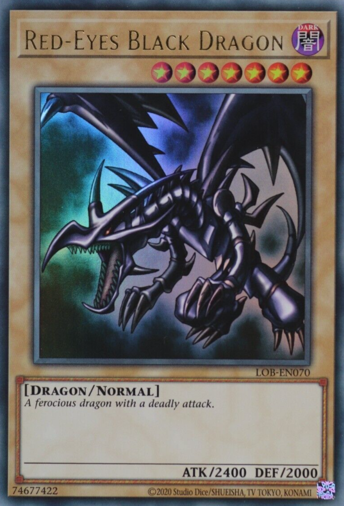 Red-Eyes Black Dragon (25th Anniversary) [LOB-EN070] Ultra Rare | Tables and Towers