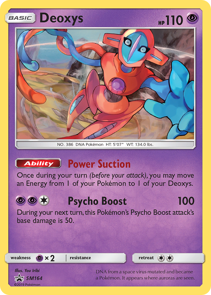 Deoxys (SM164) [Sun & Moon: Black Star Promos] | Tables and Towers