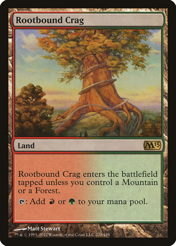 Rootbound Crag [Magic 2013] | Tables and Towers