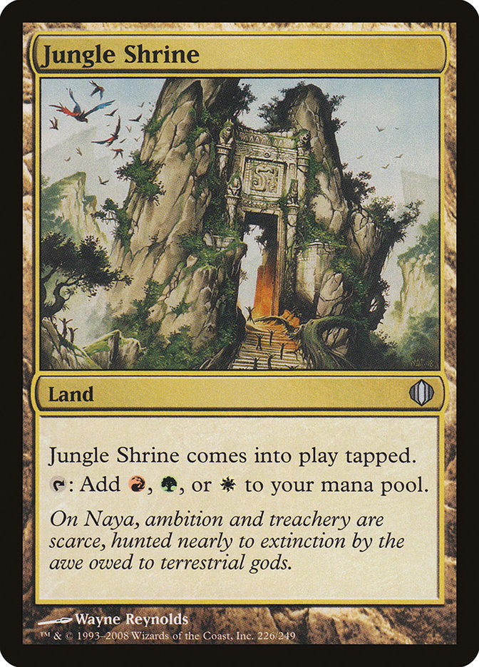 Jungle Shrine [Shards of Alara] | Tables and Towers