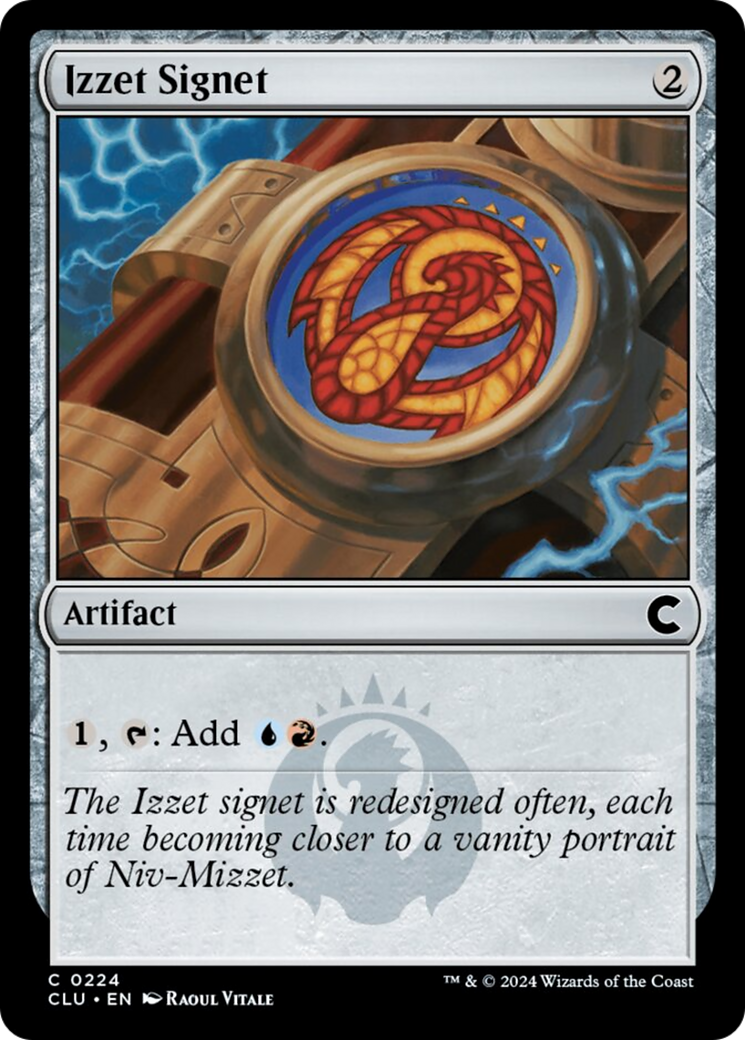 Izzet Signet [Ravnica: Clue Edition] | Tables and Towers