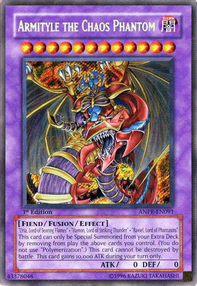 Armityle the Chaos Phantom [ANPR-EN091] Secret Rare | Tables and Towers