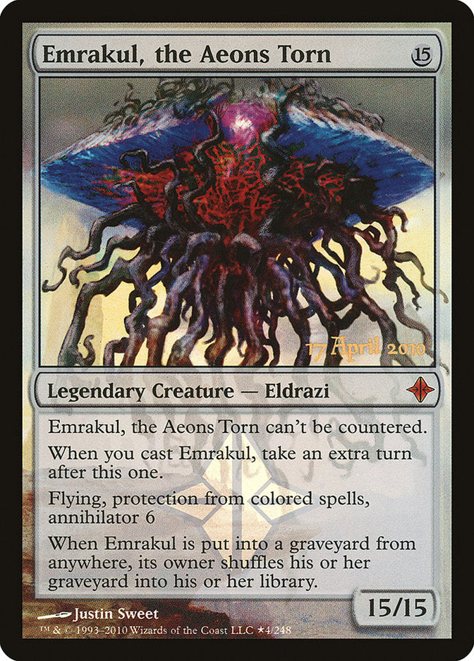 Emrakul, the Aeons Torn [Rise of the Eldrazi Prerelease Promos] | Tables and Towers