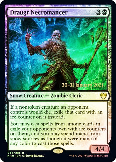 Draugr Necromancer [Kaldheim Prerelease Promos] | Tables and Towers