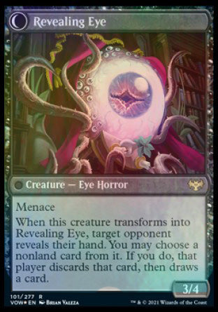 Concealing Curtains // Revealing Eye [Innistrad: Crimson Vow Prerelease Promos] | Tables and Towers