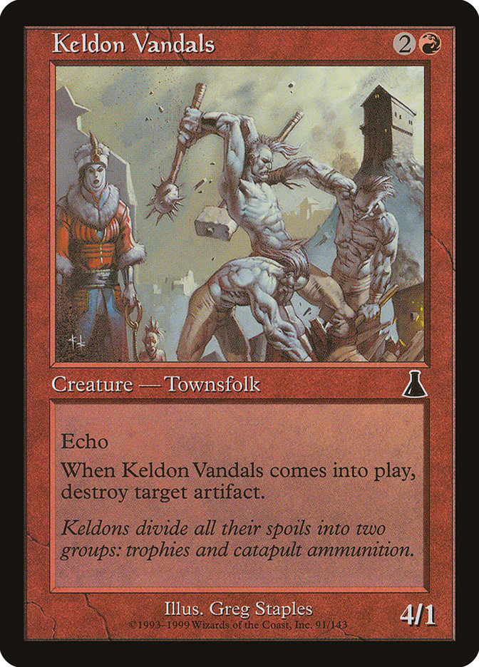 Keldon Vandals [Urza's Destiny] | Tables and Towers