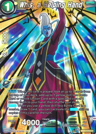 Whis, a Helping Hand (BT12-099) [Vicious Rejuvenation] | Tables and Towers