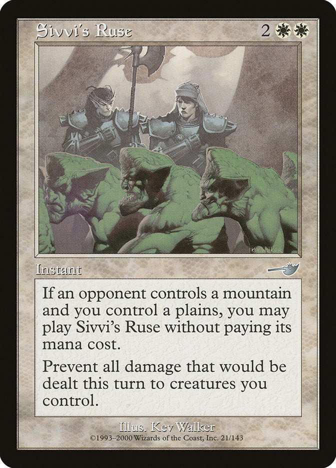 Sivvi's Ruse [Nemesis] | Tables and Towers