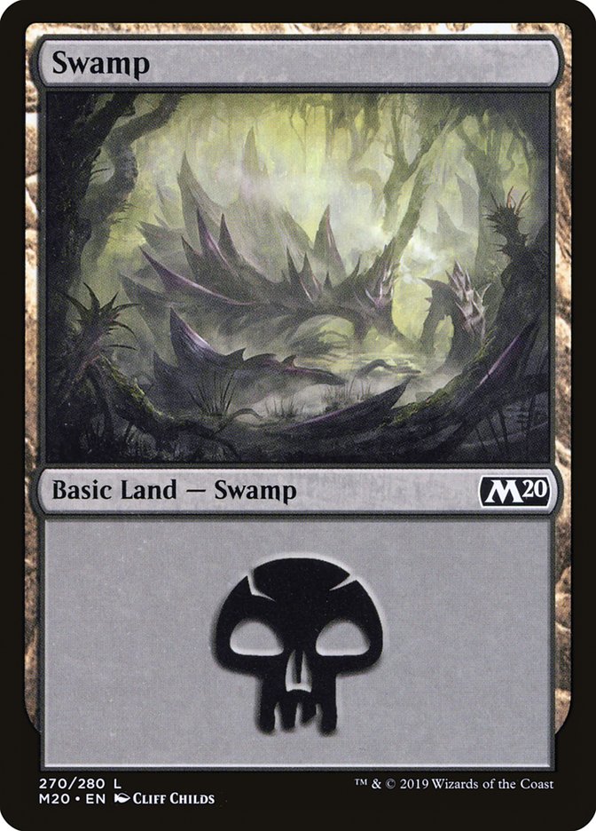 Swamp (270) [Core Set 2020] | Tables and Towers