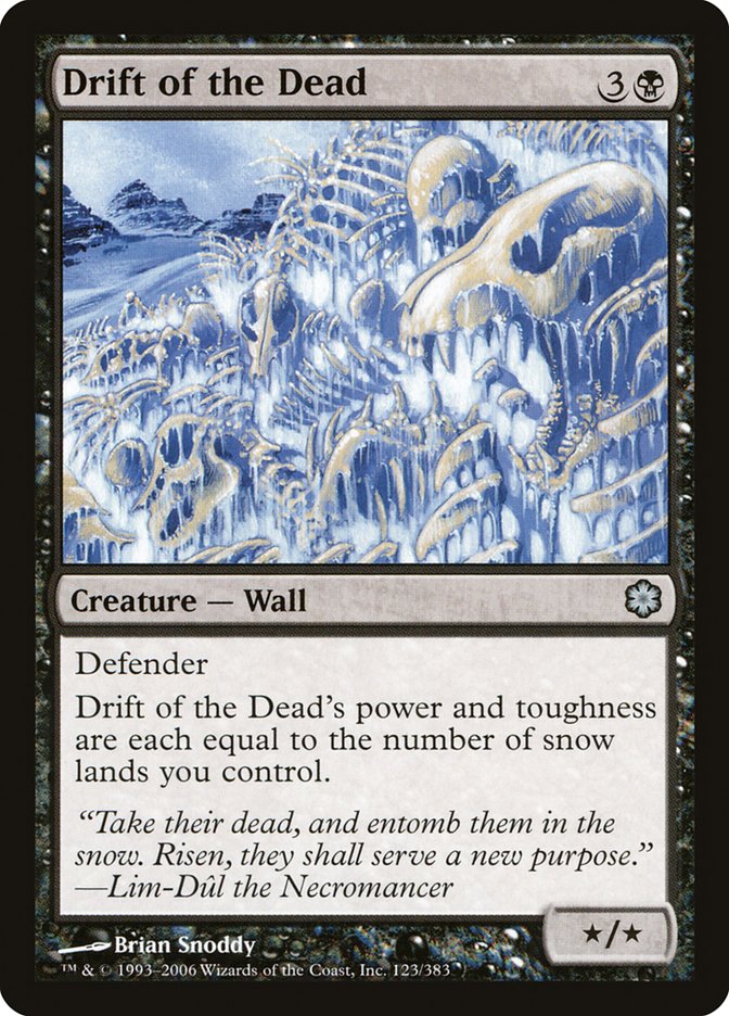 Drift of the Dead [Coldsnap Theme Decks] | Tables and Towers