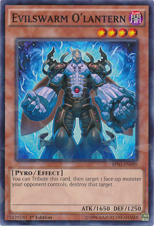 Evilswarm O'lantern [BP03-EN099] Shatterfoil Rare | Tables and Towers