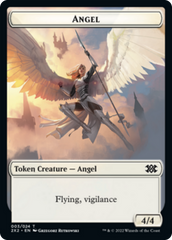 Zombie // Angel Double-Sided Token [Double Masters 2022 Tokens] | Tables and Towers