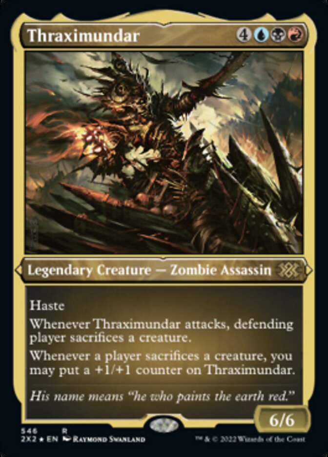 Thraximundar (Foil Etched) [Double Masters 2022] | Tables and Towers