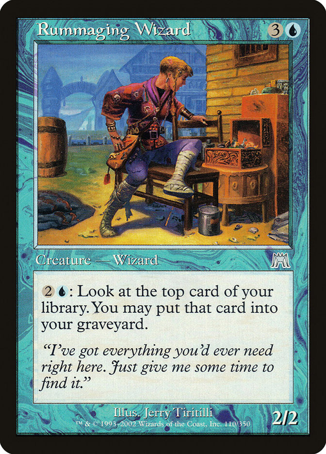 Rummaging Wizard [Onslaught] | Tables and Towers