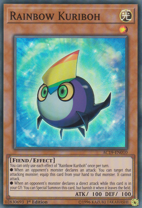 Rainbow Kuriboh [AC19-EN010] Super Rare | Tables and Towers