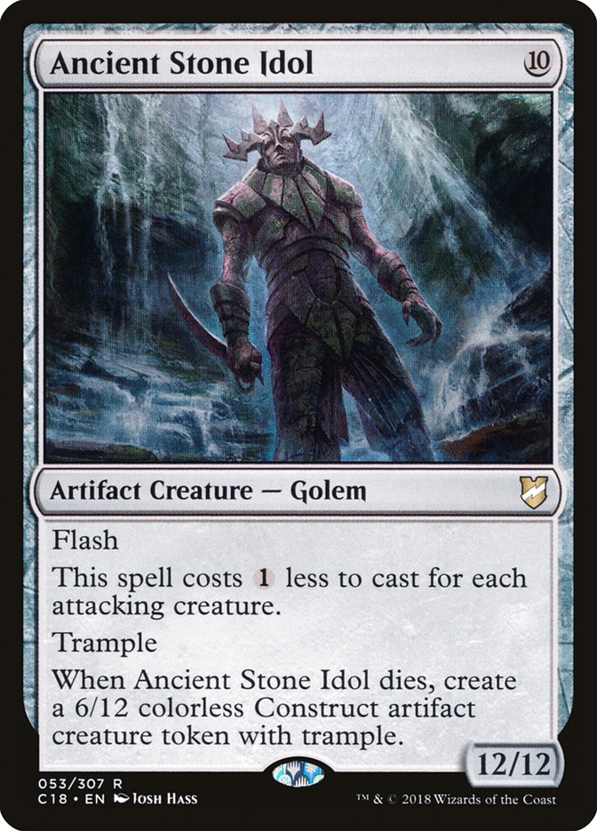 Ancient Stone Idol [Commander 2018] | Tables and Towers