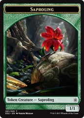 Saproling // Treasure (007) Double-Sided Token [Explorers of Ixalan Tokens] | Tables and Towers